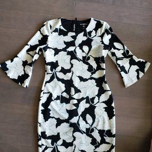 New Karl Lagerfeld black and white Dress Size 6
